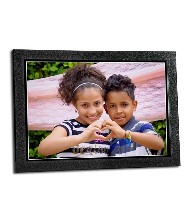 8x12 Frame With Photo Print ( Black Frame )