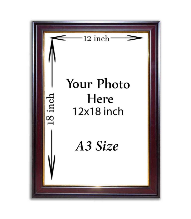 a3-size-12x18-inch-frame-with-photo-print-brown-frame-anand-gifts