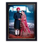 A2 Size (18x24 inch) Frame With Photo Print ( Black Frame )