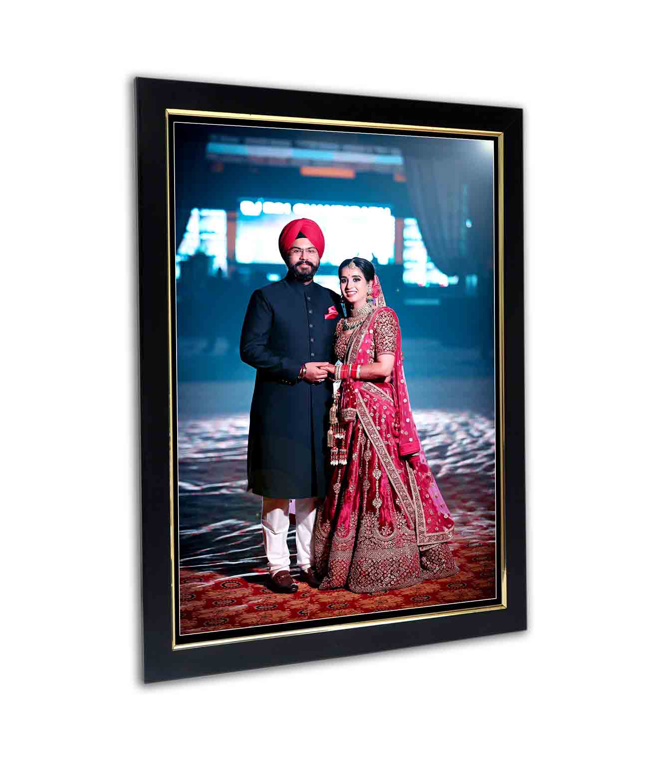 A2 Size (18x24 inch) Frame With Photo Print ) - Anand