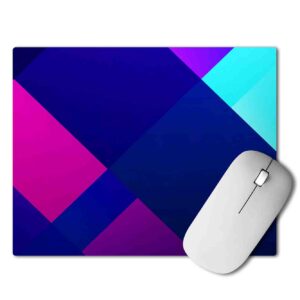 Purple And Black Checkered illustration Mouse pad