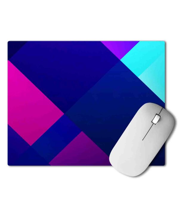 Purple And Black Checkered illustration Mouse pad