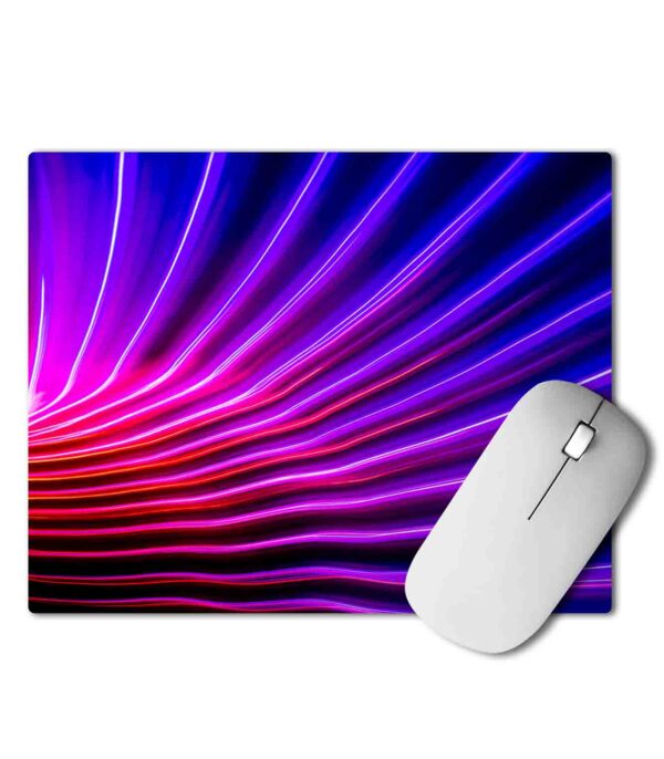 Purple And White Light Digital Mouse pad