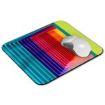 Multicolor Door Mouse pad