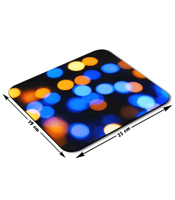 Bokeh Wallpaper Mouse pad