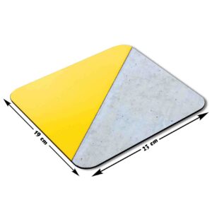 Two Color Background Mouse pad