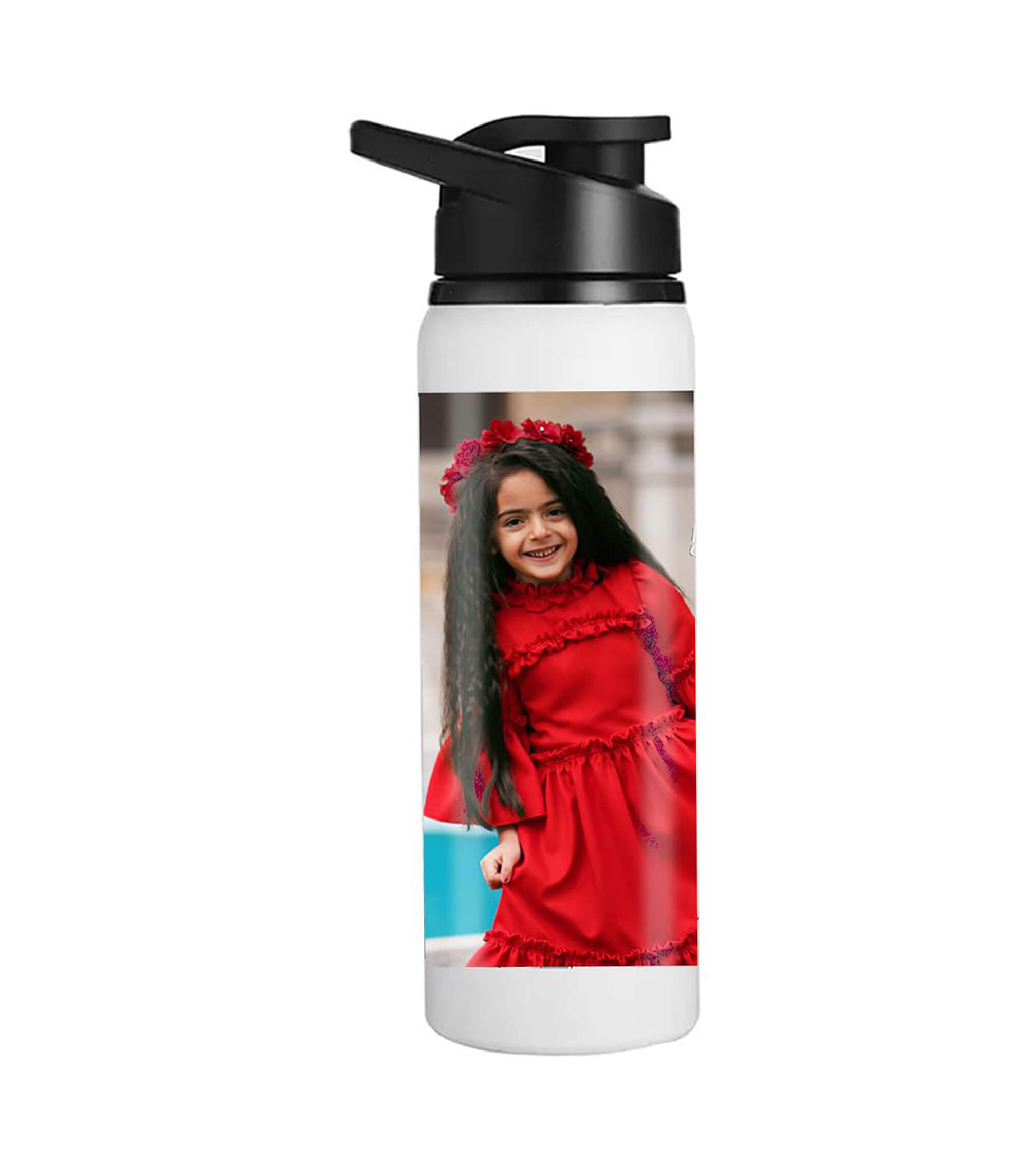 Customised Water Bottle With Open/Close Cap (750ml)