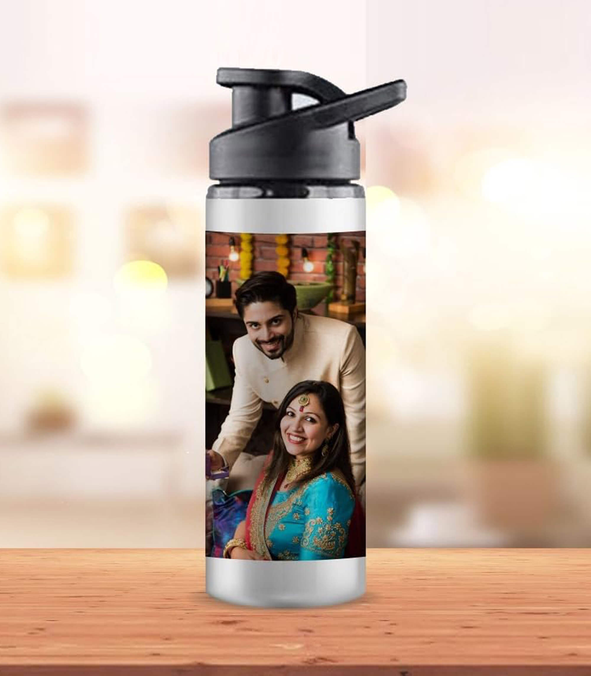 Customised Water Bottle With Open/Close Cap (750ml)