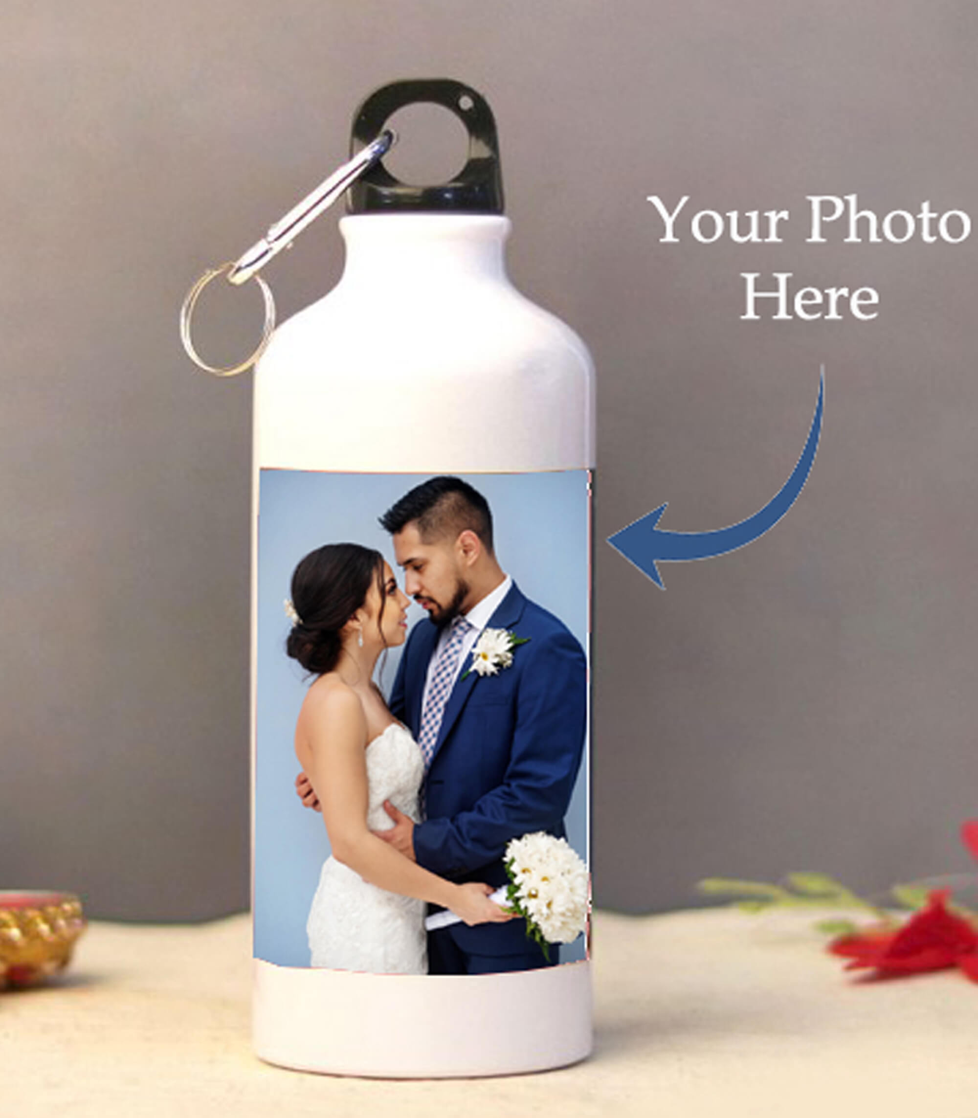 Customized 750ml Water Bottle with Photo Print