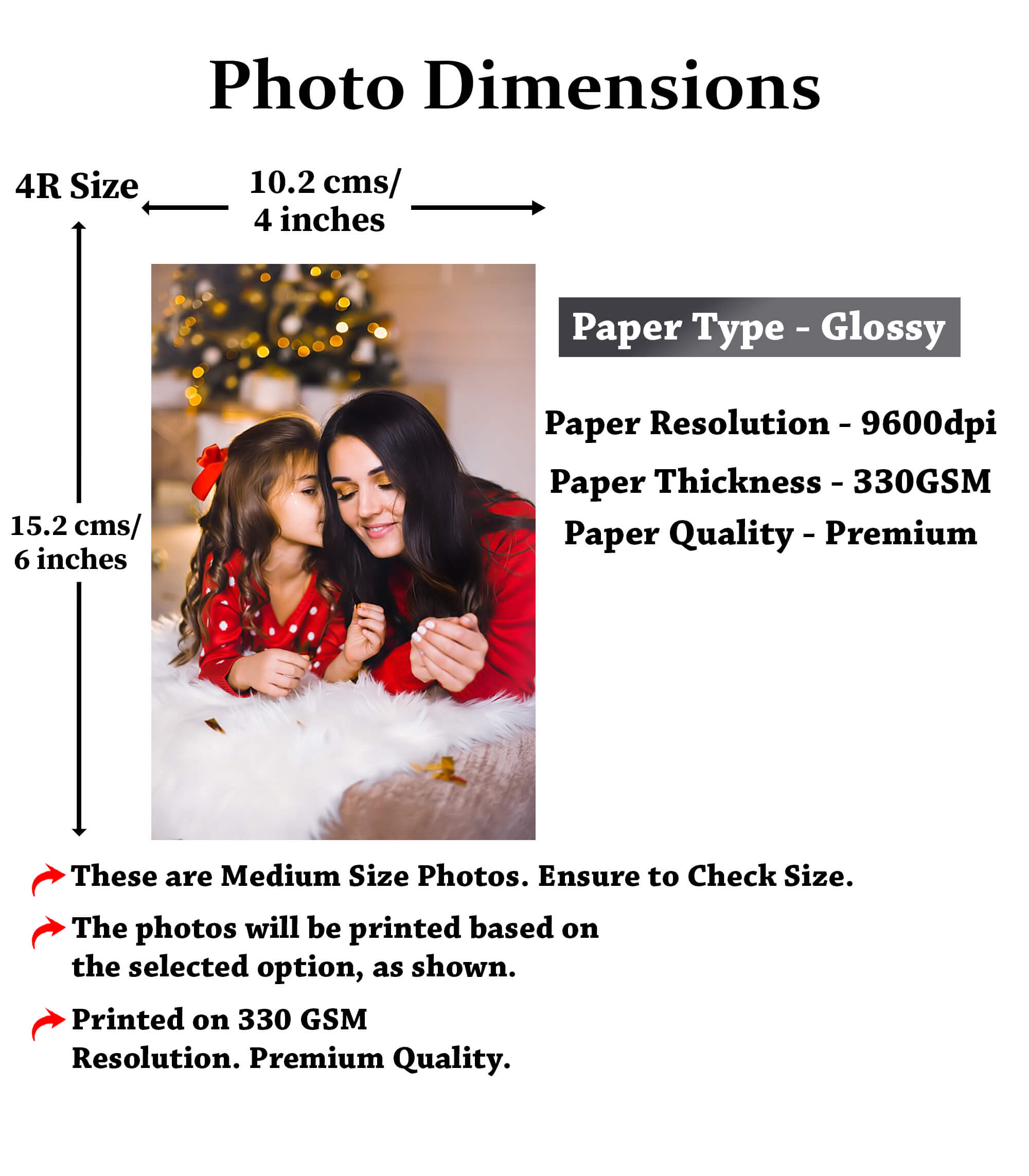 4x6 inch Photo Prints