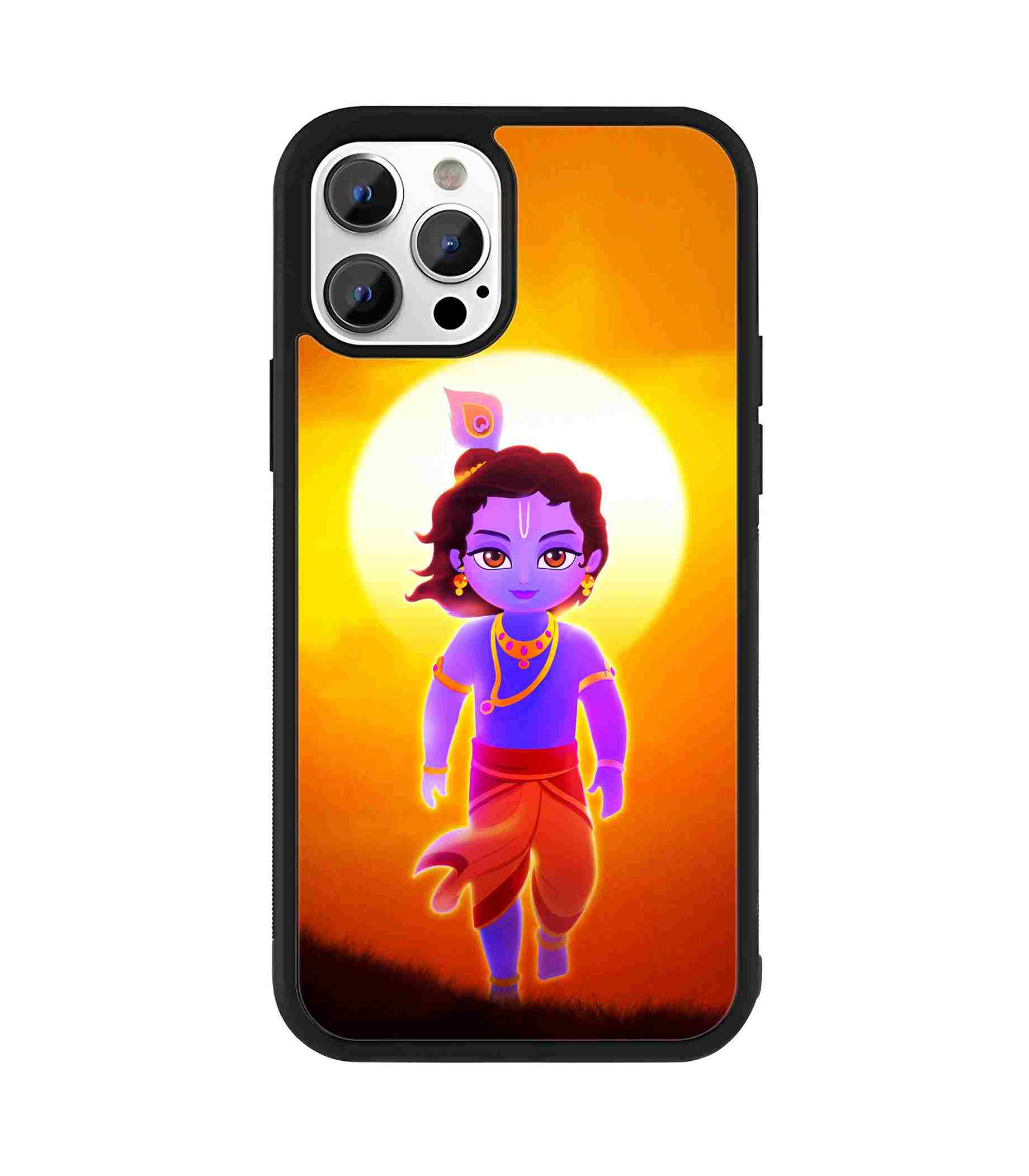 Krishna 2D Rubber Mobile Back Cover