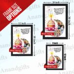 Personalized Birthday Photo Frame with Calendar & Collage