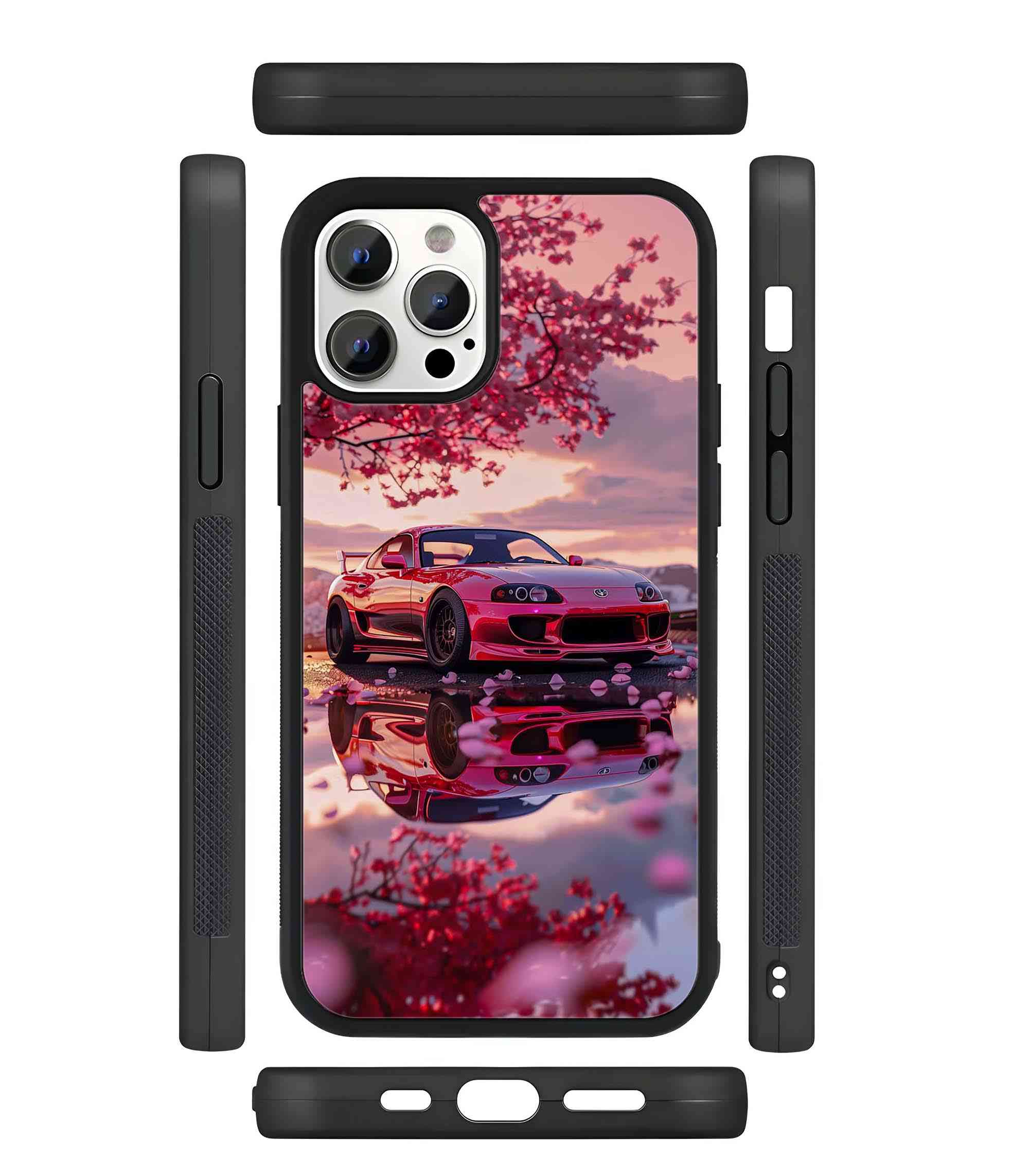Toyota Supra Tokyo 2D Rubber Mobile Back Cover