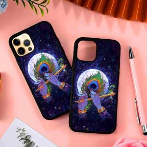 Shree Krishna Art 2D Rubber Mobile Back Cover