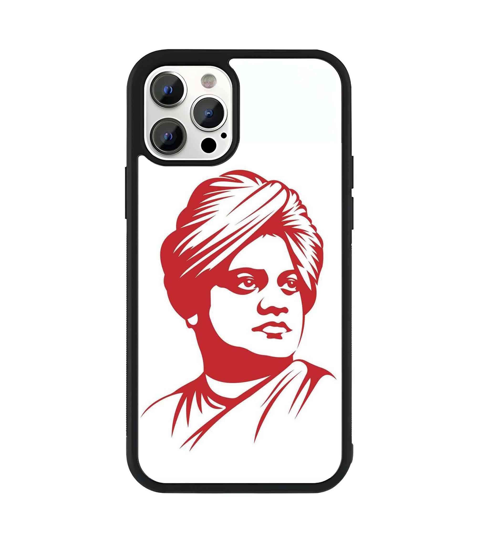 Swami Vivekananda 2D Rubber Mobile Back Cover