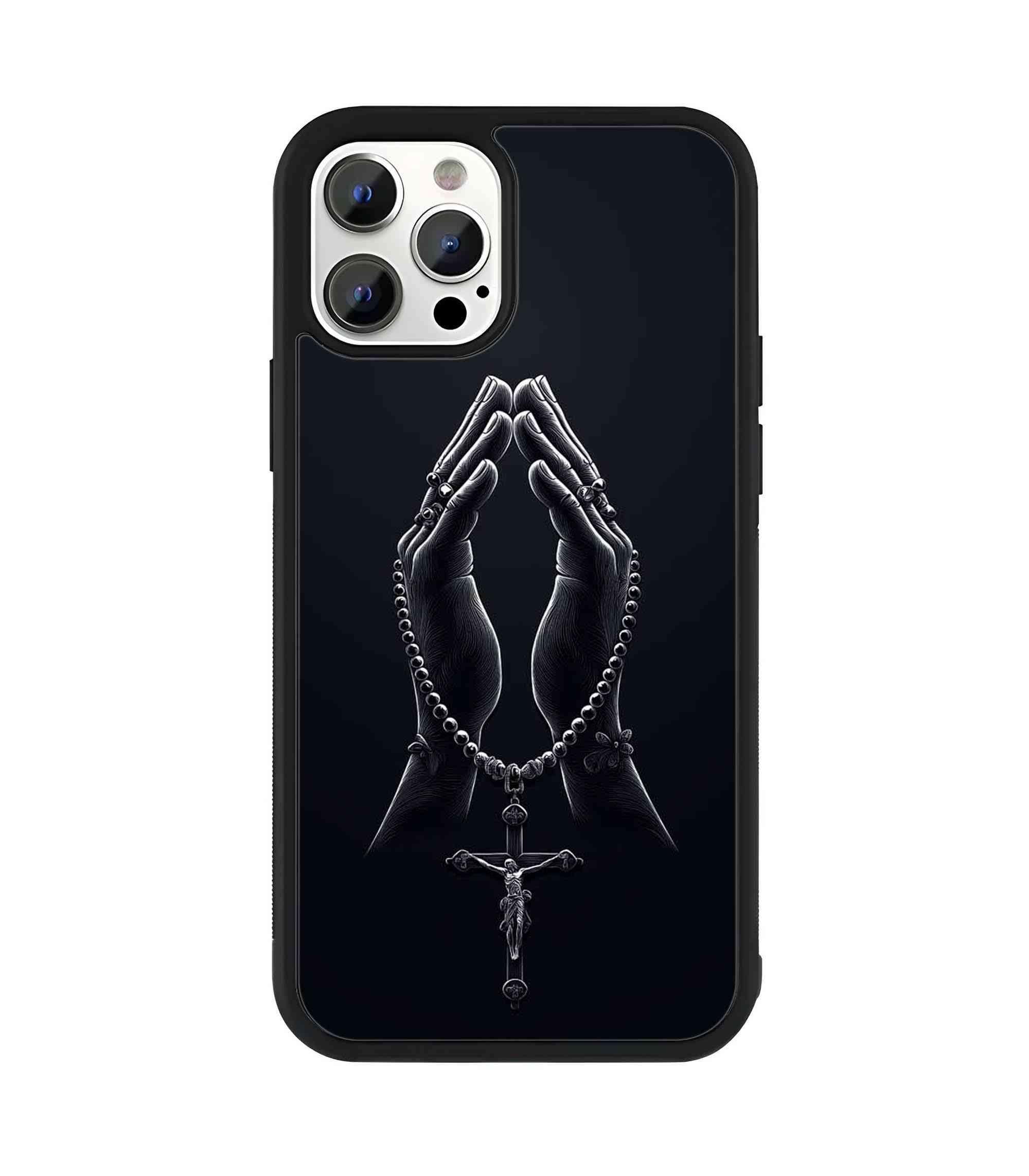 Jesus Prayer 2D Rubber Mobile Back Cover
