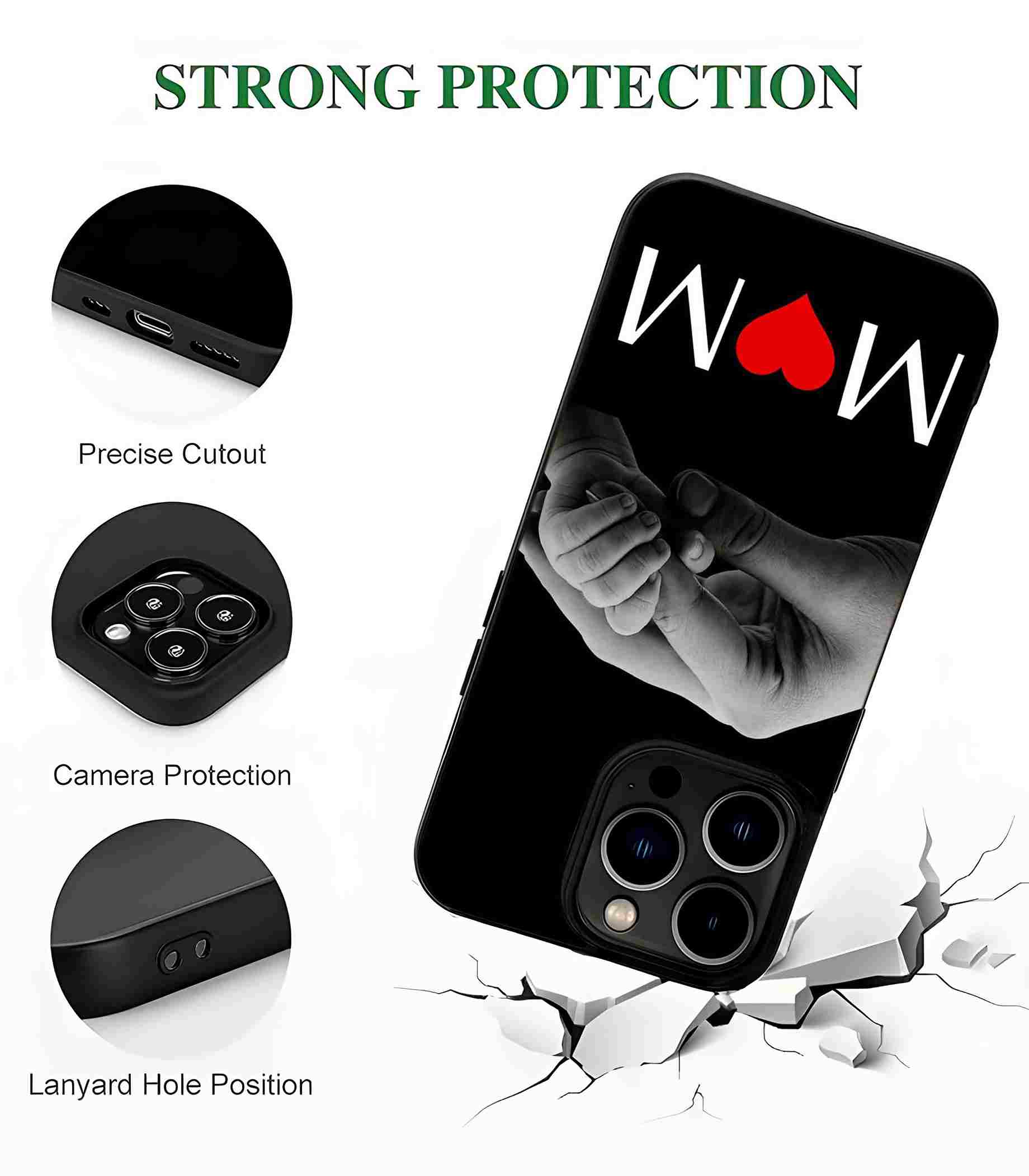 Mom 2D Rubber Mobile Back Cover Mom 2D Rubber Mobile Back Cover