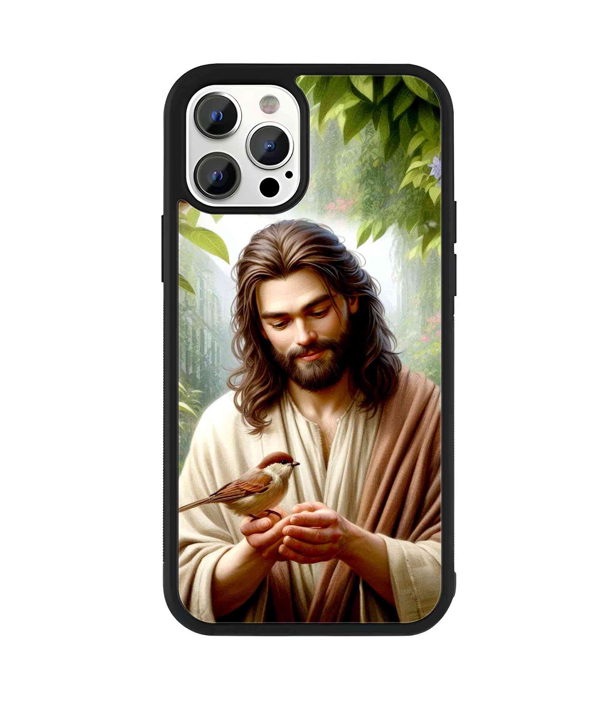 Jesus 2D Rubber Mobile Back Cover #3 Jesus 2D Rubber Mobile Back Cover #3