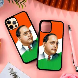Ambedkar 2D Rubber Mobile Back Cover #1