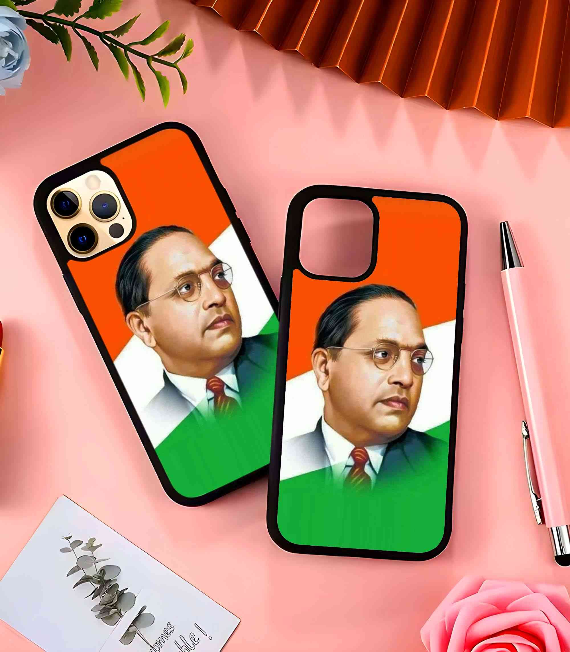 Ambedkar 2D Rubber Mobile Back Cover #1 Ambedkar 2D Rubber Mobile Back Cover #1