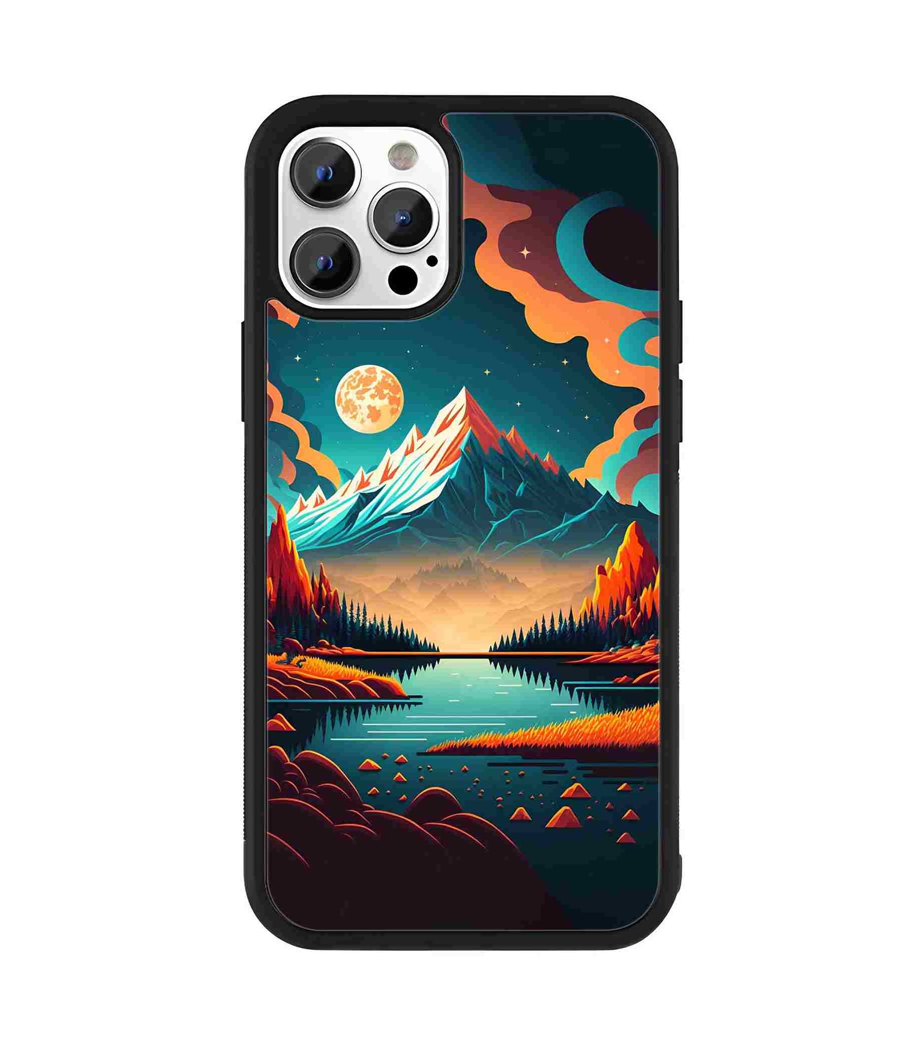 Hush Haven 2D Rubber Mobile Back Cover Hush Haven 2D Rubber Mobile Back Cover