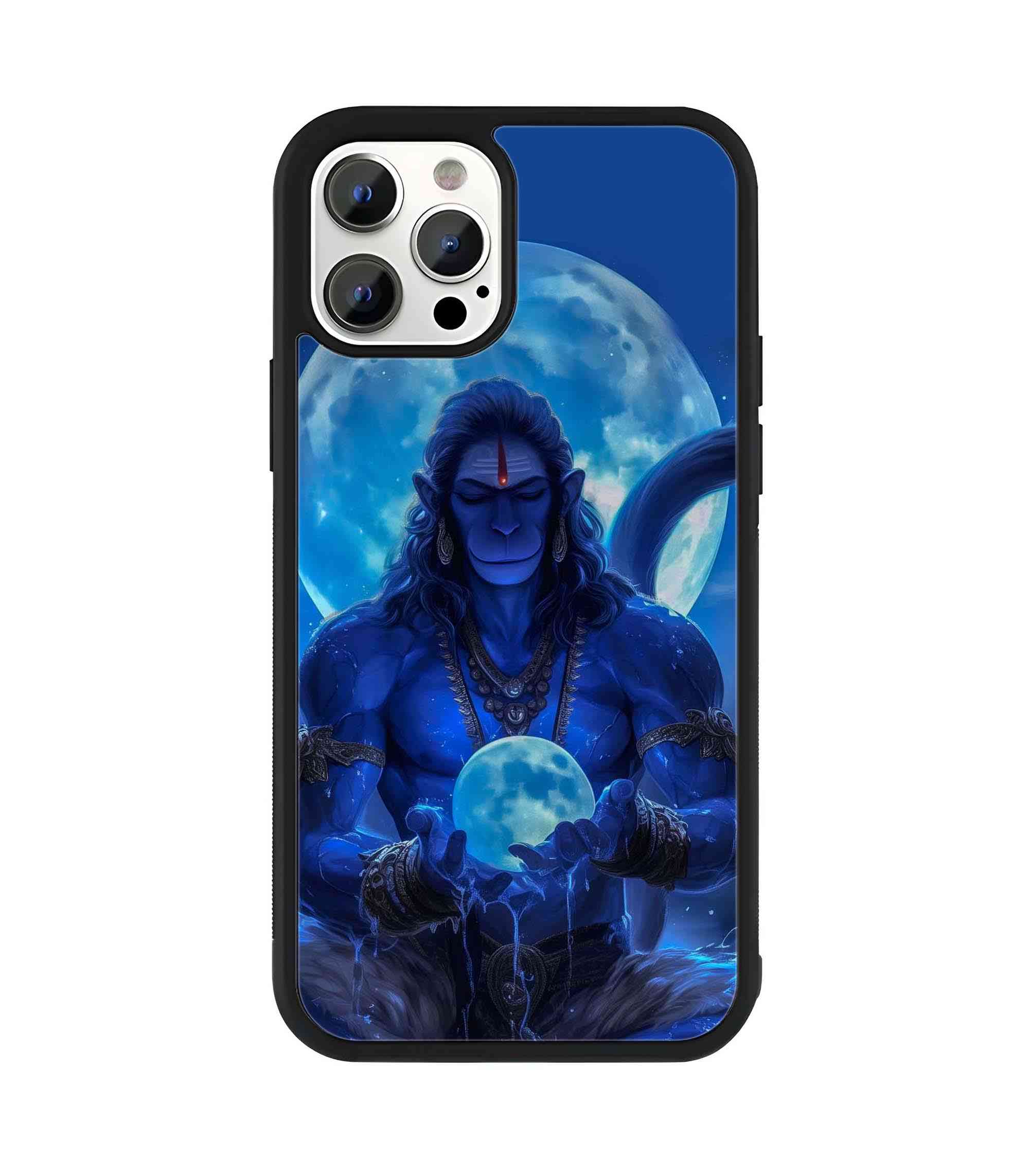 Hanuman God 2D Rubber Mobile Back Cover Hanuman God 2D Rubber Mobile Back Cover
