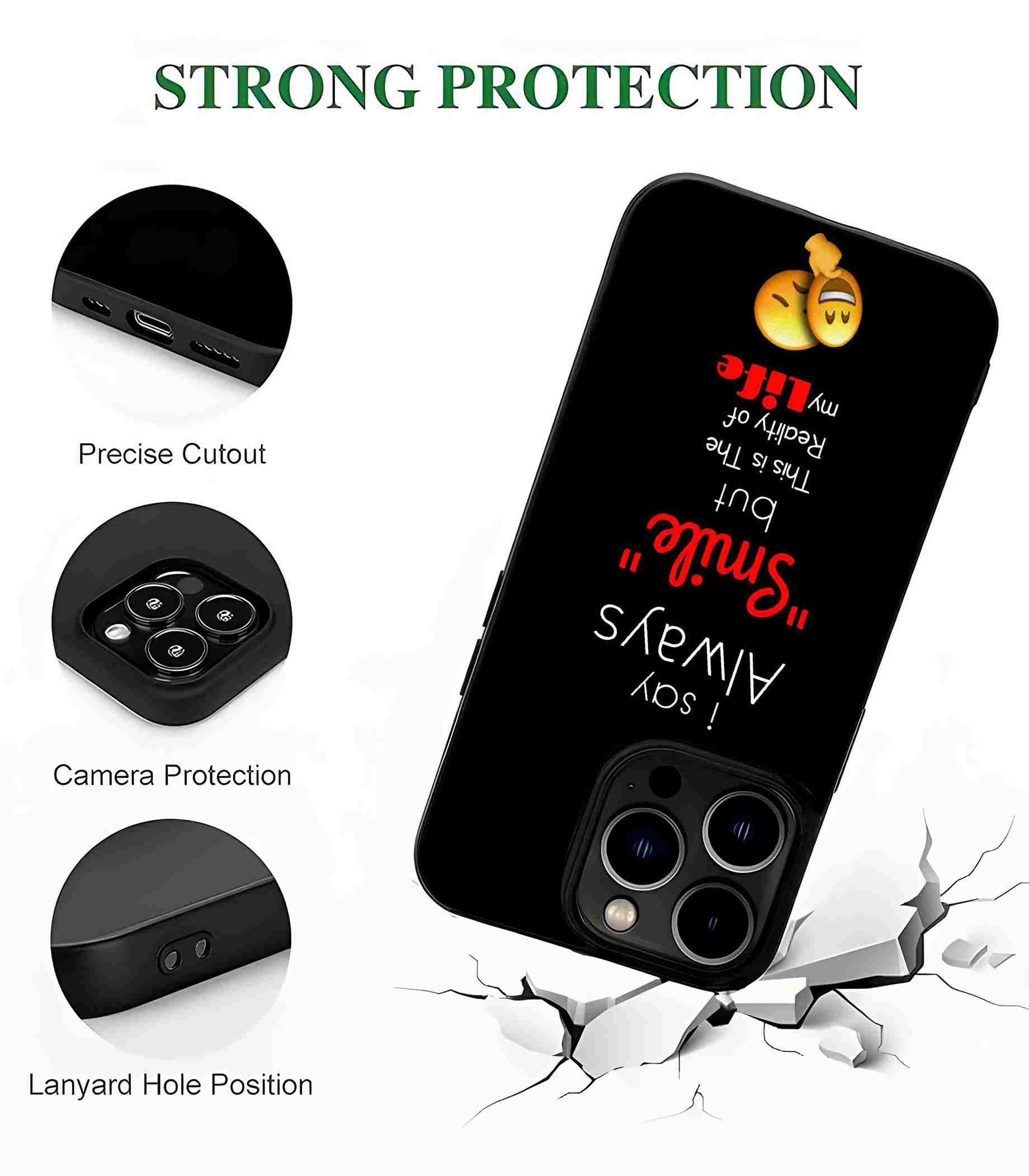 Reality of My Life 2D Rubber Mobile Back Cover Reality of My Life 2D Rubber Mobile Back Cover