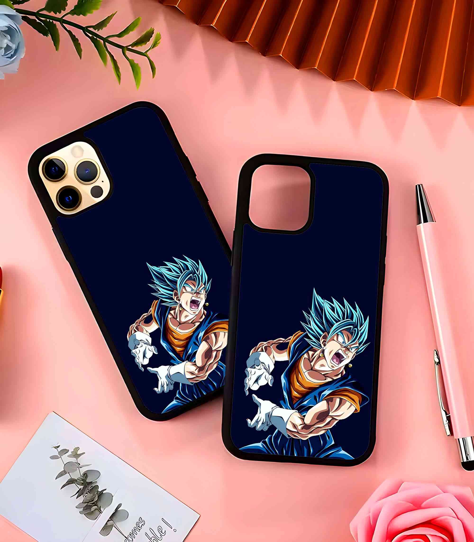 Gohan Dragon Ball 2D Rubber Mobile Back Cover Gohan Dragon Ball 2D Rubber Mobile Back Cover