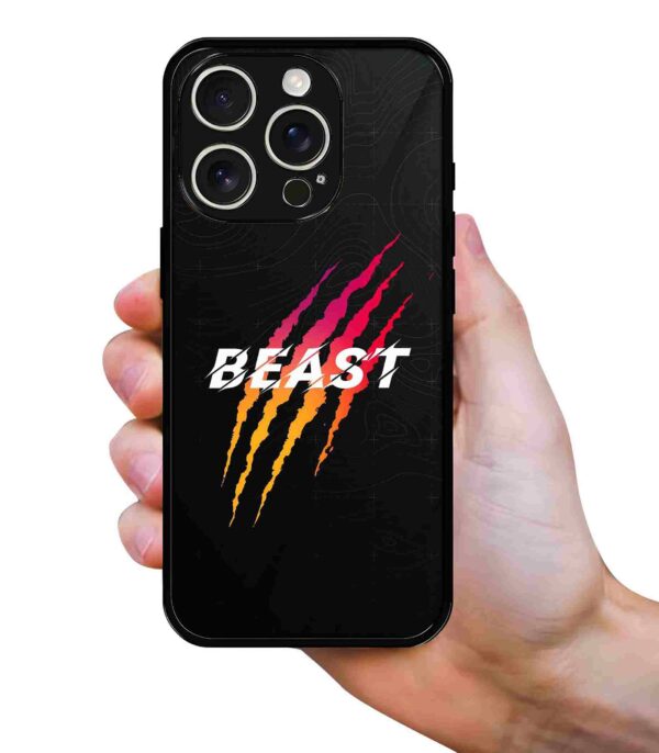 Beast Art 2D Rubber Mobile Back Cover