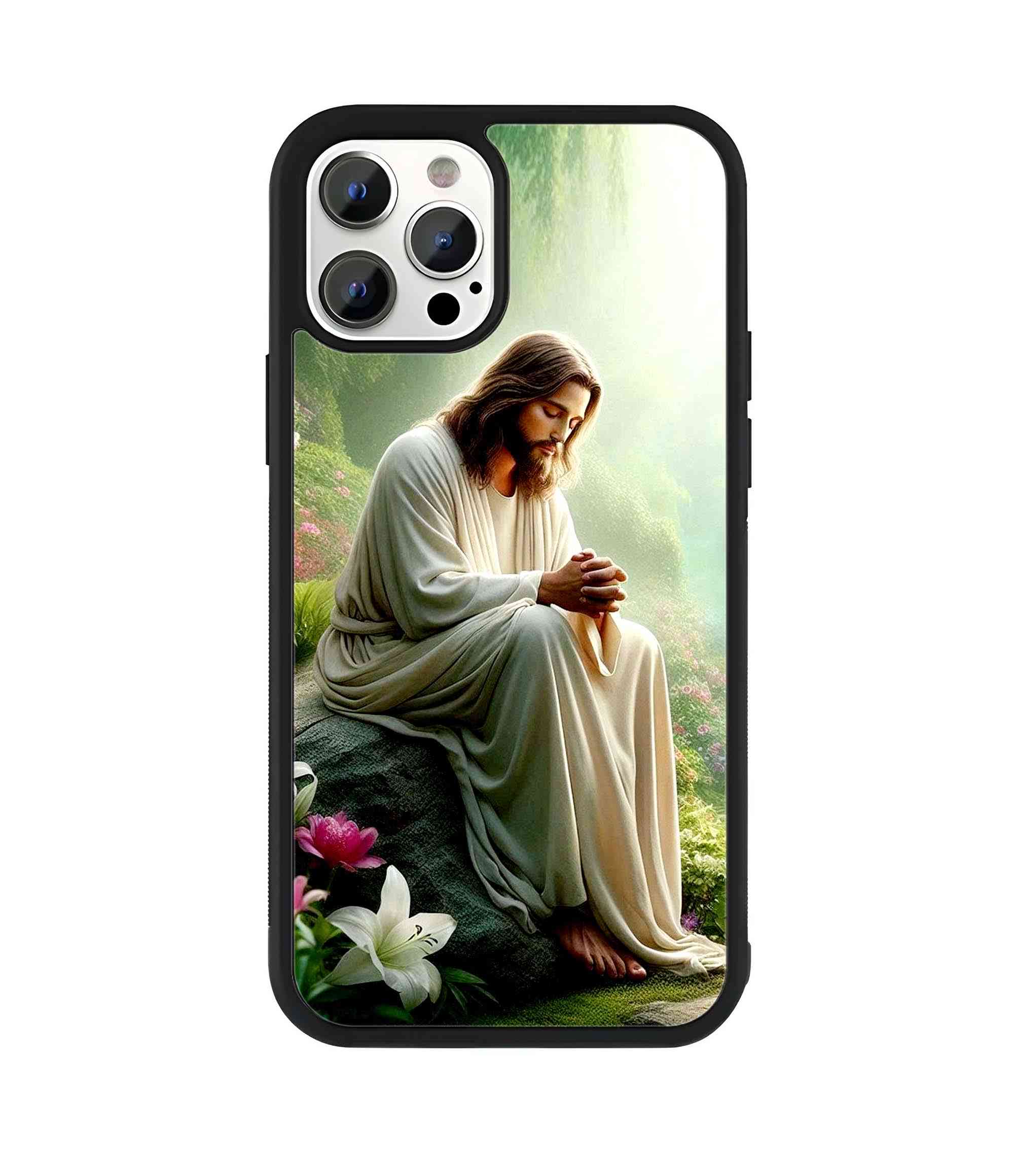 Jesus 2D Rubber Mobile Back Cover #4