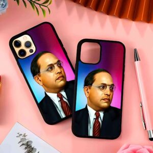 Ambedkar 2D Rubber Mobile Back Cover #3