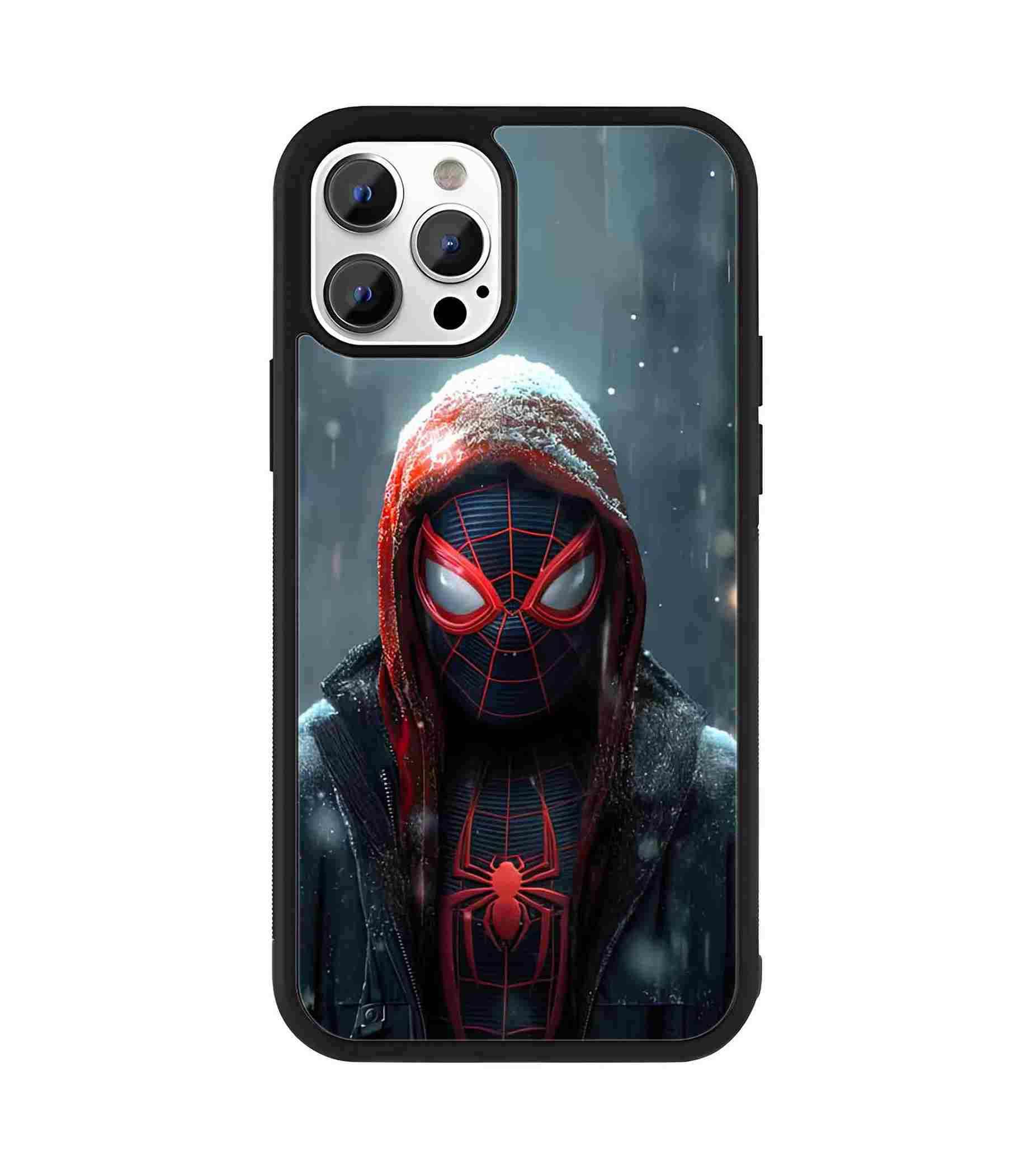 Iconic miles morales art 2D Rubber Mobile Back Cover