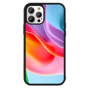 Vibrant Gradient Fluid 2D Rubber Mobile Back Cover