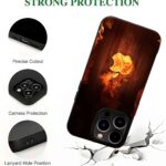 Fire Apple Logo 2D Rubber Mobile Back Cover