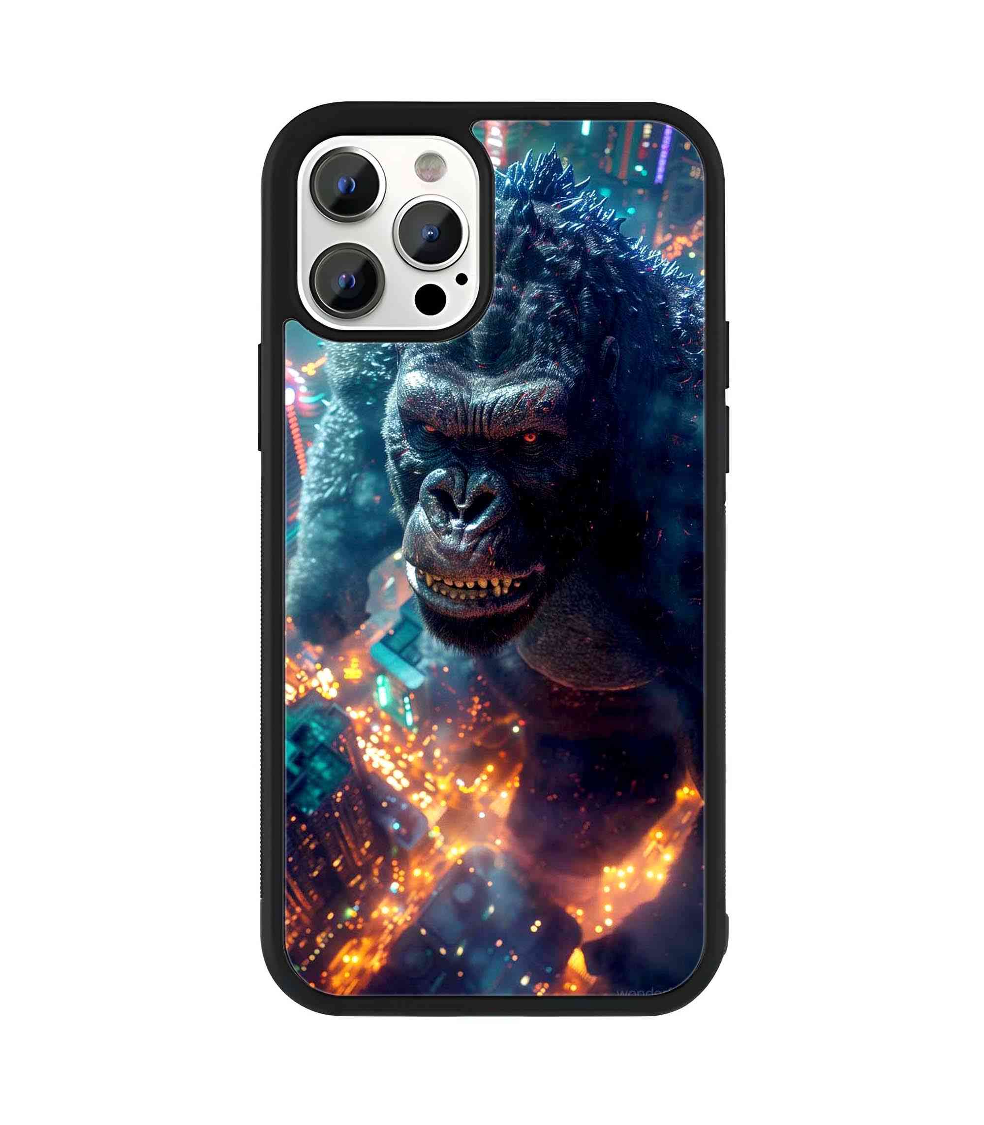 Kong 2D Rubber Mobile Back Cover