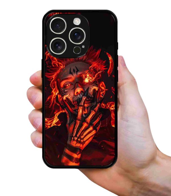 Anime Character 2D Rubber Mobile Back Cover