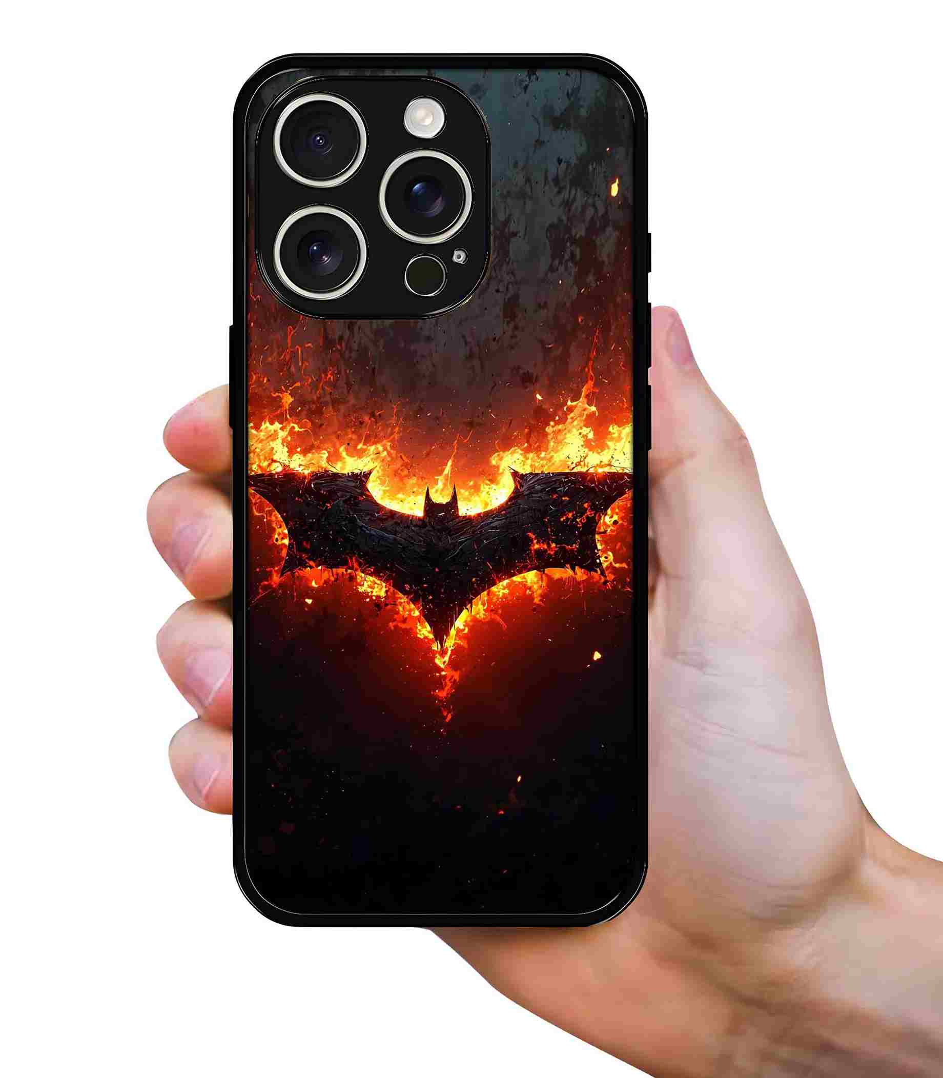 Batman Rise 2D Rubber Mobile Back Cover