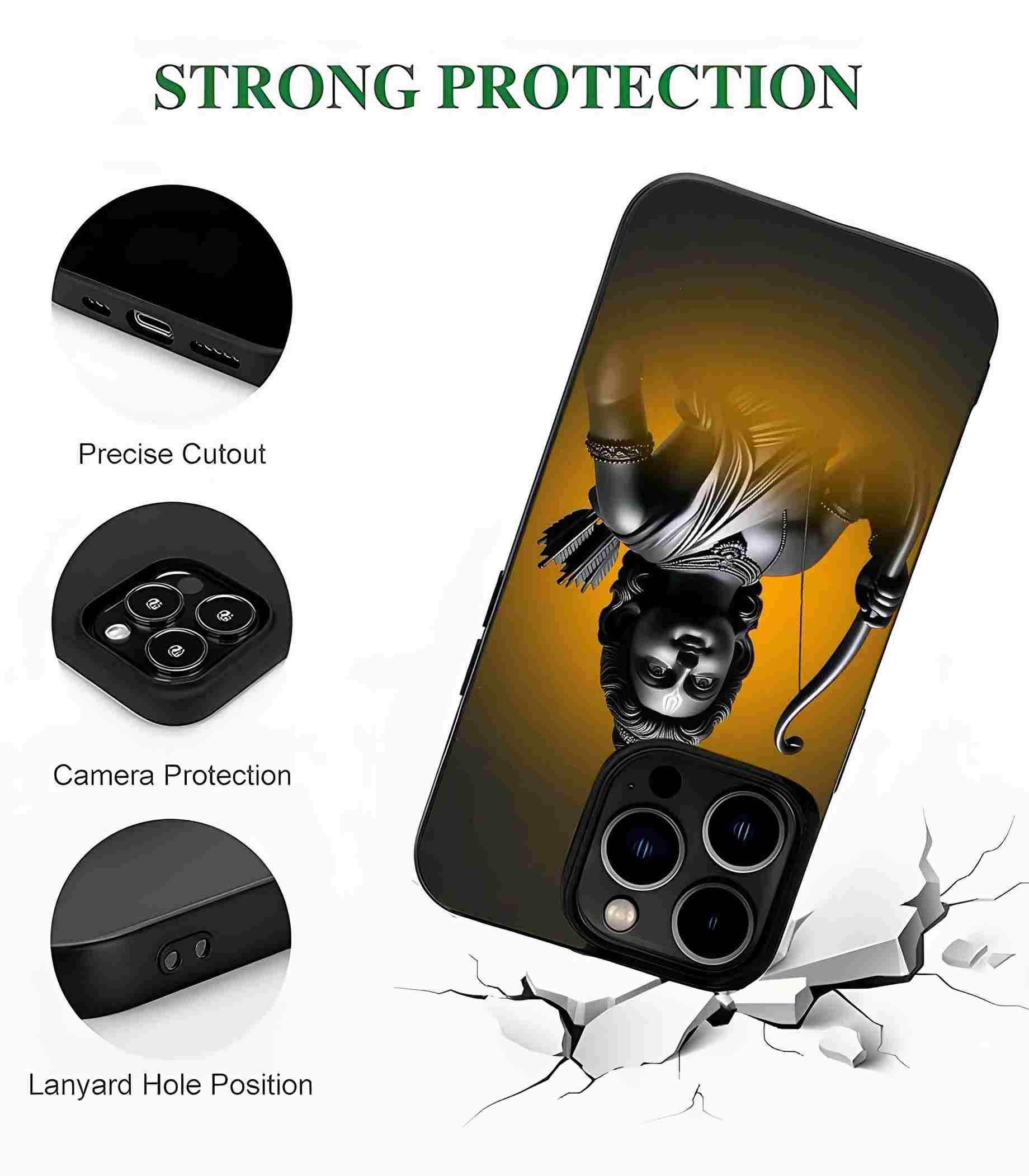 Ram 2D Rubber Mobile Back Cover Ram 2D Rubber Mobile Back Cover