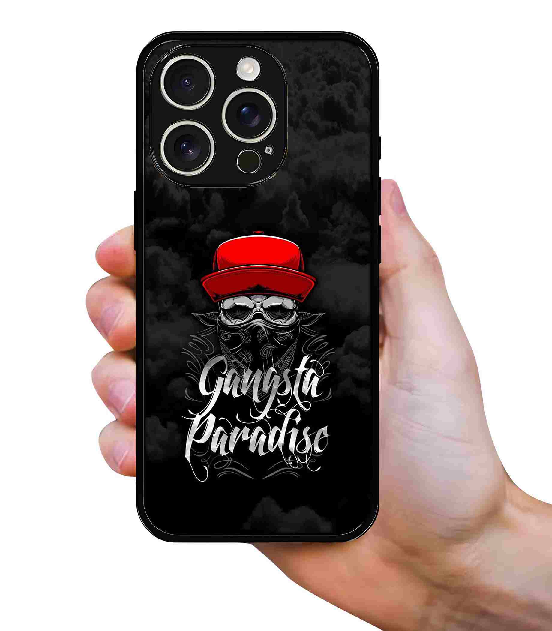 Gangsta Paradise 2D Rubber Mobile Back Cover