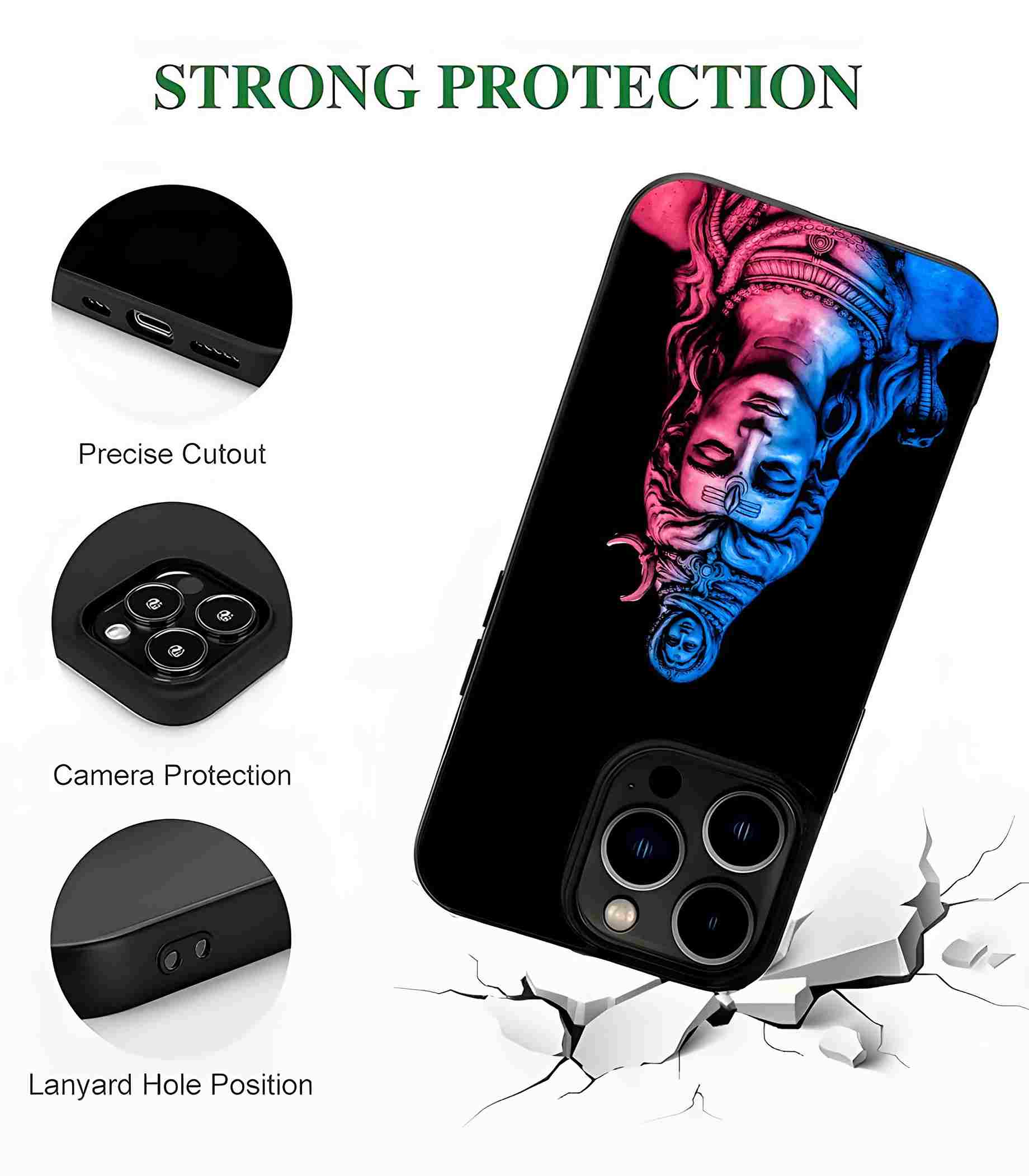 Shiv 2D Rubber Mobile Back Cover #4 Shiv 2D Rubber Mobile Back Cover #4