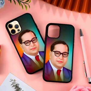 Ambedkar 2D Rubber Mobile Back Cover #4