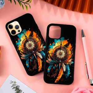 Dreamcatcher Compass 2D Rubber Mobile Back Cover