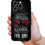 My Evil Side 2D Rubber Mobile Back Cover