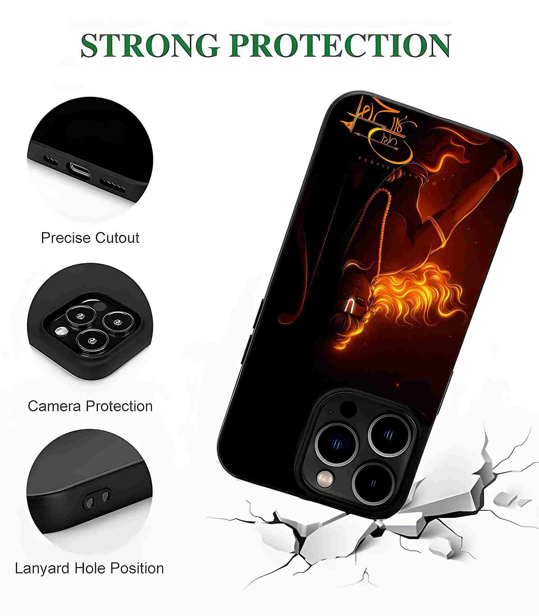 Shree Ram 2D Rubber Mobile Back Cover Shree Ram 2D Rubber Mobile Back Cover