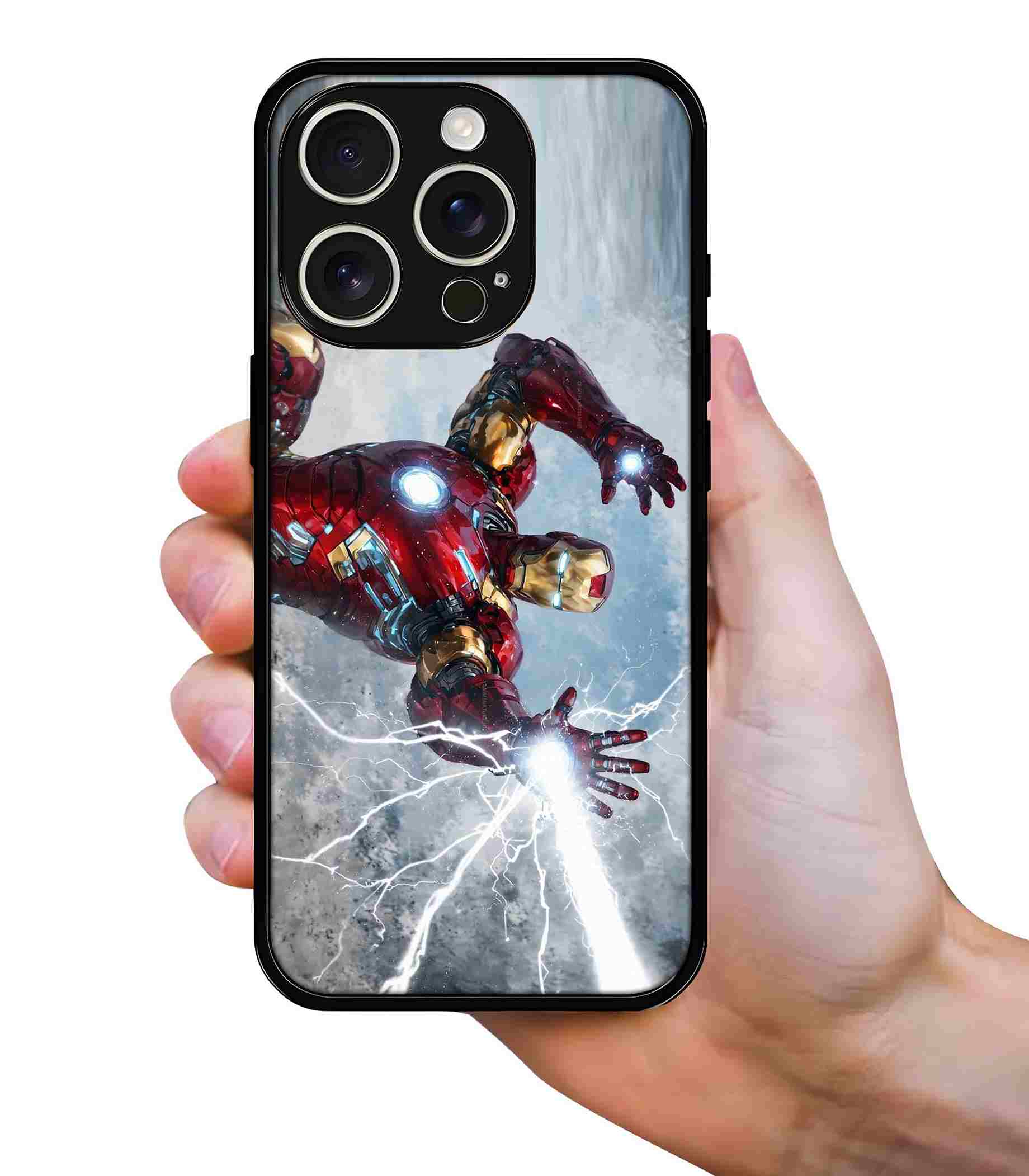Iron Man Repulsors 2D Rubber Mobile Back Cover