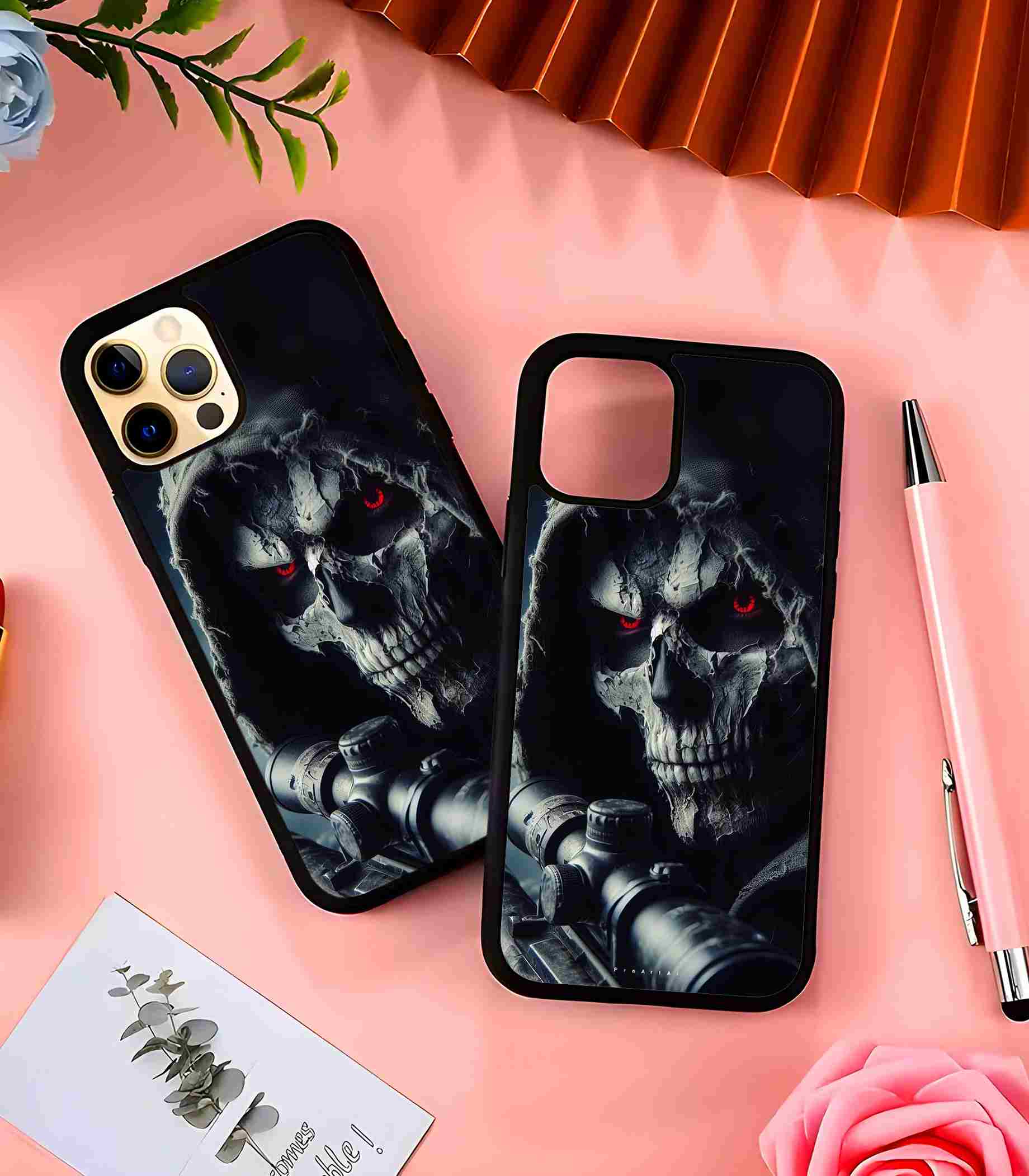 Ghost Sniper 2D Rubber Mobile Back Cover Ghost Sniper 2D Rubber Mobile Back Cover