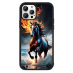 The Horse 2D Rubber Mobile Back Cover