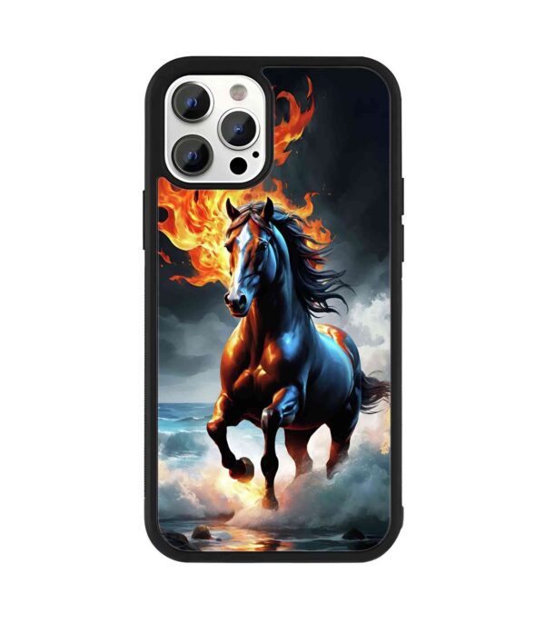 The Horse 2D Rubber Mobile Back Cover