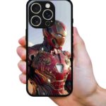Iron Man Retro Armor 2D Rubber Mobile Back Cover