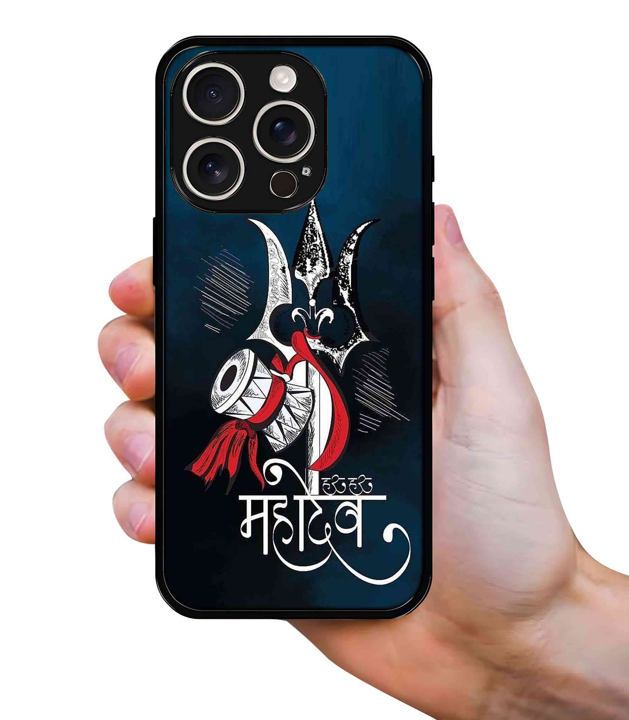 Damru 2D Rubber Mobile Back Cover Damru 2D Rubber Mobile Back Cover